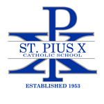 St. Pius X logo